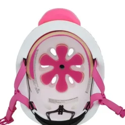 Kask juniorski C-PREME SUPER RAINBOW CORN Pink 48-52 cm