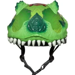 Kask juniorski C-PREME T-REX AWESOME Green 50-54 cm