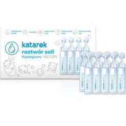 KATAREK Sól fizjologiczna NaCl w ampułkach 10x5ml