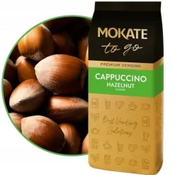 Kawa Cappuccino Instant Vending Orzech Laskowy Duże Opakowanie 1KG MOKATE