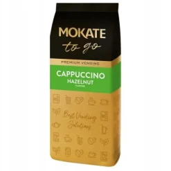 Kawa Cappuccino Instant Vending Orzech Laskowy Duże Opakowanie 1KG MOKATE