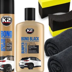 K2 Bono Zestaw Czernidło Dressing Do Opon Renowacja Plastików Zderzaków 5w1