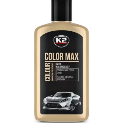 K2 COLOR MAX 250ML WOSK KOLORYZUJĄCY DO LAKIERU REGENERUJĄCY CZARNY