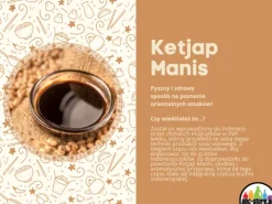 Ketjap manis słodki sos sojowy melasa przyprawa w płynie gęsty 1l