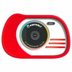 Kidywolf - Wodoodporny aparat Kidycam - Czerwony