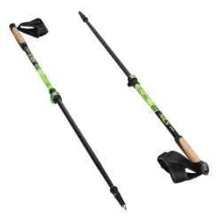 Kije Nordic Walking NILS NW8611 ALUMINIOWE trekkingowe KORKOWY UCHWYT
