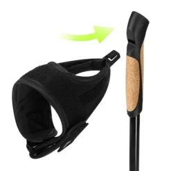 Kije Nordic Walking NILS NW8611 ALUMINIOWE trekkingowe KORKOWY UCHWYT