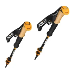 Kije trekkingowe aluminiowe TK8605 Nils - ergonomiczne, regulowane