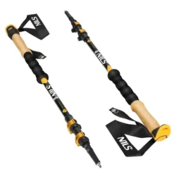 Kije trekkingowe aluminiowe TK8605 Nils - ergonomiczne, regulowane