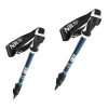Kije trekkingowe TK8601 składane niebieskie 135 cm z blokadą + pokrowiec