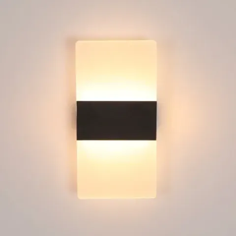 Kinkiet ścienny lampa LED wewnętrzna akryl