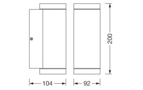 Kinkiet LEDVANCE Endura Classic Beam Wall Updown