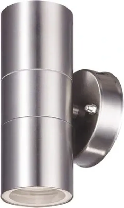 Kinkiet Ogrodowy Dwustronny Srebrny K-8012C WELLA