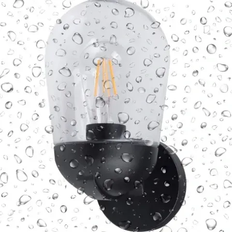 Kinkiet ogrodowy Lampa elewacyjna E27 LED