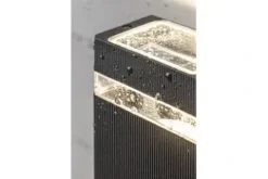 KINKIET OPRAWA LAMPA ŚCIENNA ELEWACYJNA GTV NESSA GU10 JEDNOKIERUNKO. CZAR