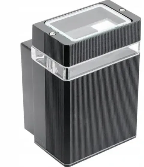KINKIET OPRAWA LAMPA ŚCIENNA ELEWACYJNA GTV NESSA GU10 JEDNOKIERUNKO. CZAR