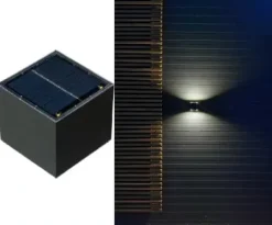 Kinkiet Solarny na Balkon Taras Tryb Lato/Zima