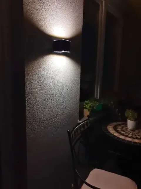 Kinkiet Solarny na Balkon Taras Tryb Lato/Zima