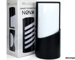 KINKIET ZEWNĘTRZNY OPRAWA CZARNA ALU LAMPA LED ELEWACYJNA OGRODOWA E27 IP65