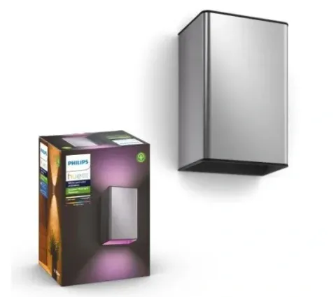 Kinkiet zewnętrzny Philips Hue Resonate Srebrny