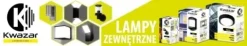KINKIET ZEWNĘTRZNY Z CZUJNIKIEM RUCHU I ZMIERZCHU LAMPA ELEWACYJNA DO LED