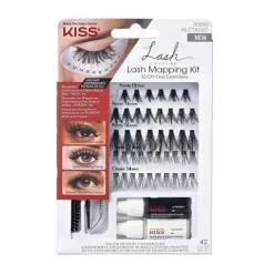 KISS Lash Couture Kępki Sztucznych Rzęs 3D Lash Mapping Kit 1op.
