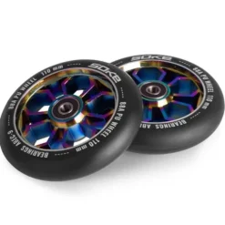 Kółka do hulajnogi 110 mm rainbow 2 szt