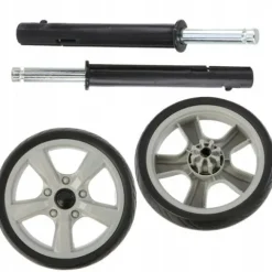 Kółka do taczki ogrodowej LOAD&GO wózek dwukołowy IWO95 tworzywo sztuczne