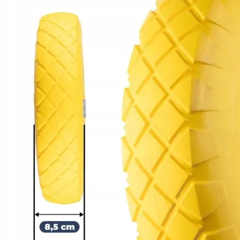 KÓŁKO DO TACZKI KOŁO DO TACZKI PEŁNE Koło do taczki Bezdętkowe 4.00-8 PU