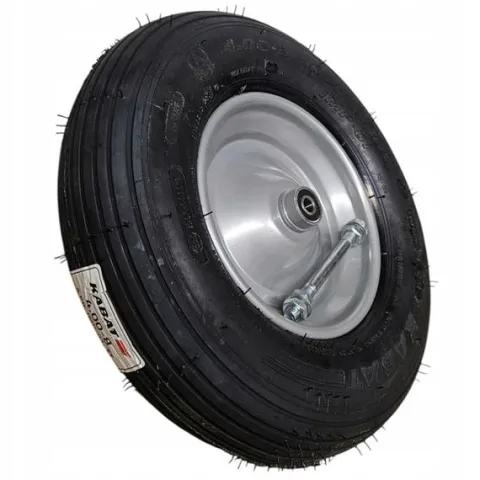 KÓŁKO KOŁO DO TACZKI WÓZKÓW 40CM 4PR 4.00-8 MOCNE POMPOWANE KABAT PL