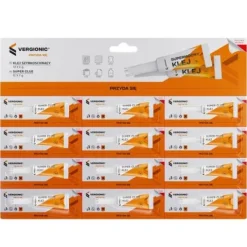 Klej szybkoschnący 12 x 2g super mocny błyskawiczny montażowy uniwersalny