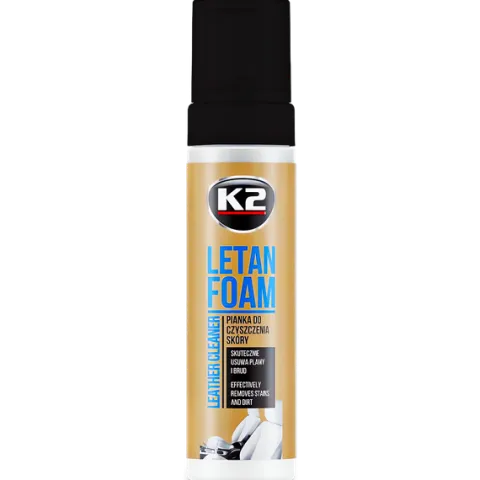 K2 LETAN FOAM 200ml Pianka Do dogłębnego Czyszczenia Mycia Skóry Środek