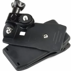 KLIPS OBROTOWY NA CZAPKĘ, PLECAK DO SONY ACTION CAM