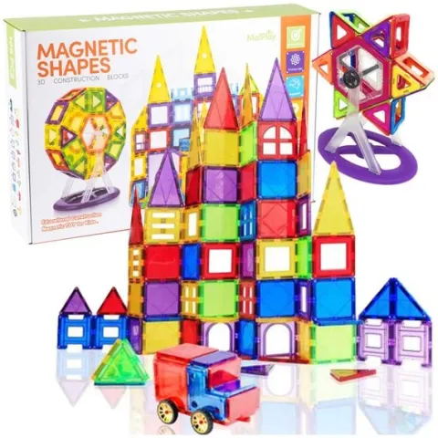 Klocki Magnetyczne Układanka MAGNETIC 3D 106 elem.