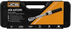 KLUCZ DYNAMOMETRYCZNY Z BLOKADĄ ETUI CERTYFIKAT KALIBRACJI 5-25NM 3/8'' JCB