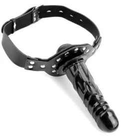 Knebel BDSM z dildo