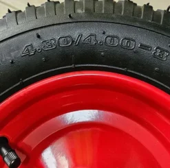 Koła Koło Pneumatyczne Pompowane do Taczki Wózka 4.80 + Ośka
