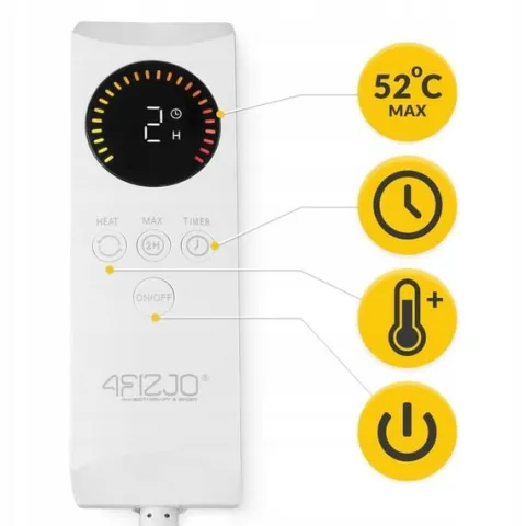 KOC ELEKTRYCZNY DUŻY MATA GRZEWCZA PILOT MIĘKKI GRZEJĄCY 180x160 DWUOSOBOWY