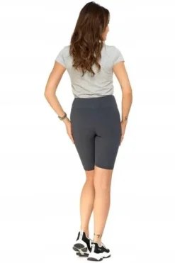 Kolarki Krótkie Legginsy Wysoki Stan Kryjące Gładkie Wygodne MORAJ L/XL