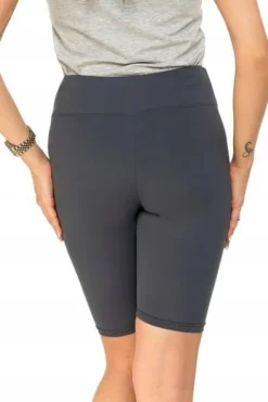 Kolarki Krótkie Legginsy Wysoki Stan Kryjące Gładkie Wygodne MORAJ L/XL