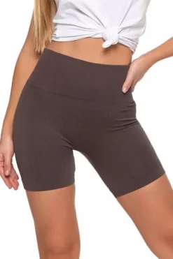 Kolarki Legginsy Damskie Wysoki Stan Prążkowane Zestaw 3-PAK MORAJ L/XL