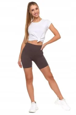 Kolarki Legginsy Damskie Wysoki Stan Prążkowane Zestaw 3-PAK MORAJ L/XL