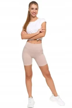 Kolarki Legginsy Damskie Wysoki Stan Prążkowane Zestaw 3-PAK MORAJ L/XL