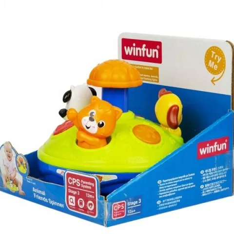 000736 Kolorowy Bączek Przyjaciele z Farmy Smily Play