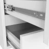 Komoda do salonu CL 100 cm 6 szuflad mała - biała