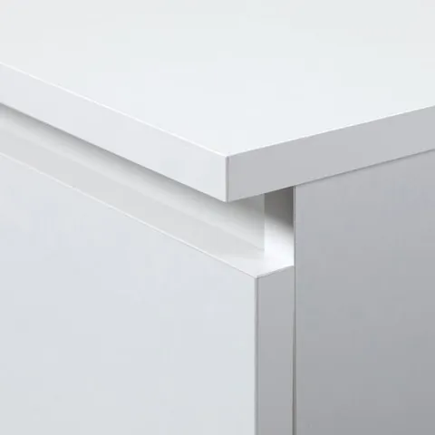 Komoda do salonu CL 100 cm 6 szuflad mała - biała