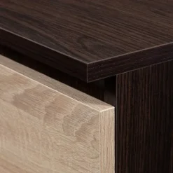 KOMODA K 60 cm 3 SZUFLADY WENGE / SONOMA