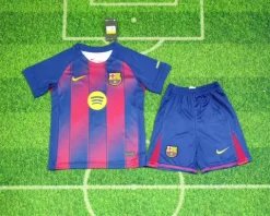 Komplet FC Barcelona 25-26 dla dzieci 6-7 lat 128-136cm r.22