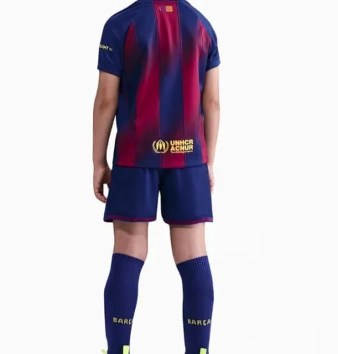 Komplet FC Barcelona 25-26 dla dzieci 6-7 lat 128-136cm r.22