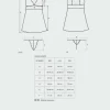 Komplet Idillia babydoll i stringi - czarna - Obsessive L/XL